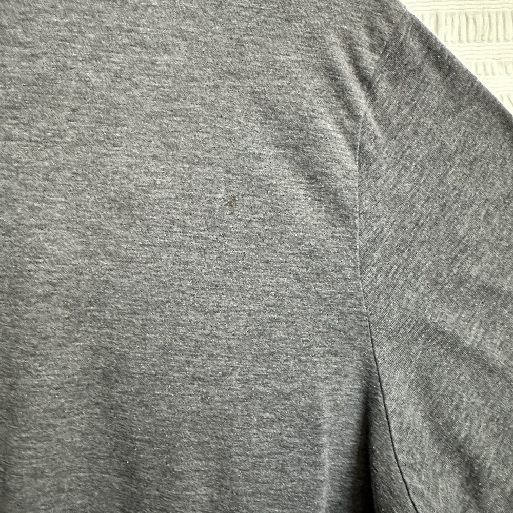 Adidas Men's Basic Tee - Primegreen Aeroready Charcoal Dark Gray XL - Picture 8 of 8